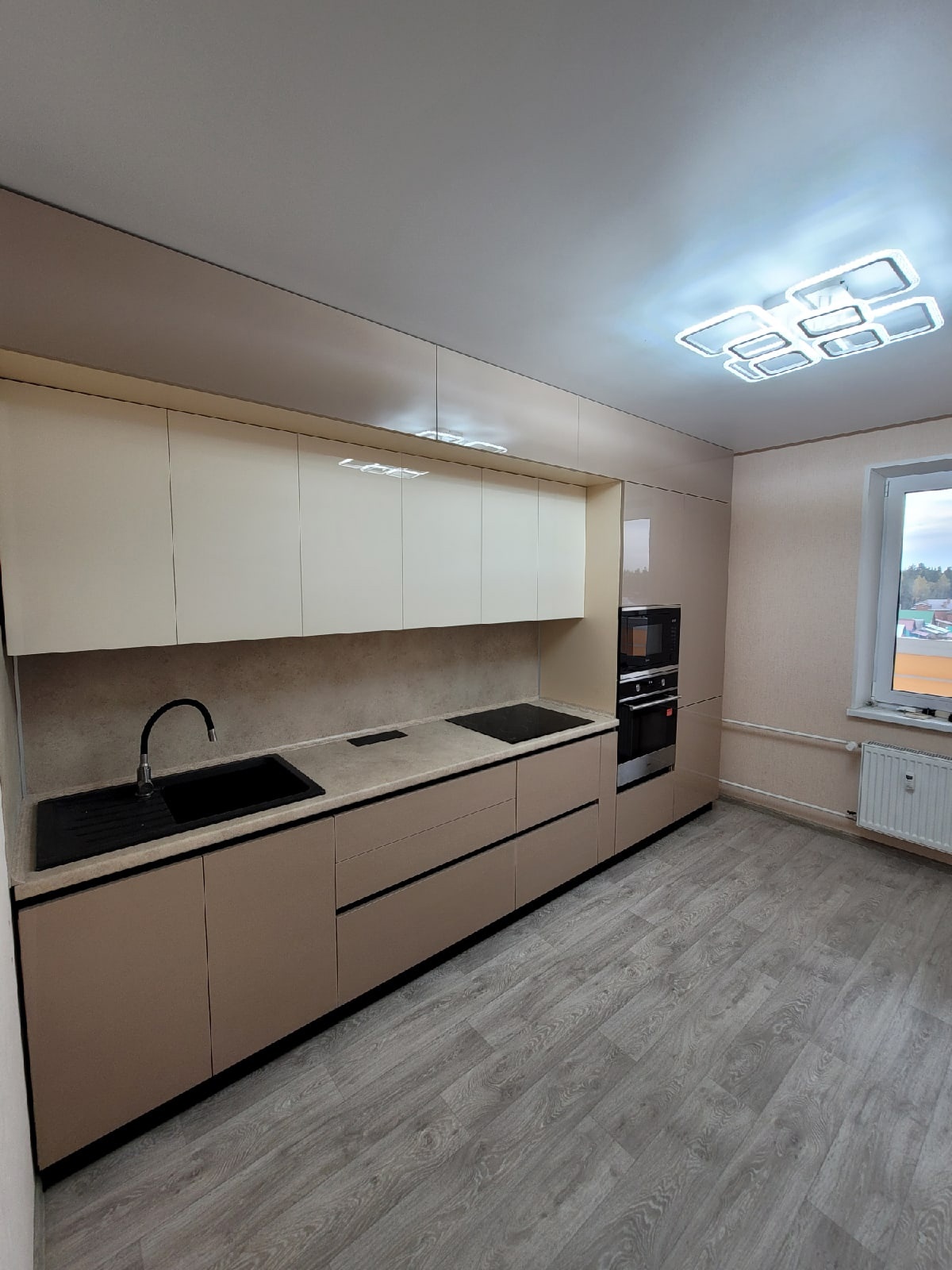 Кухня прямая фасады ALVIC